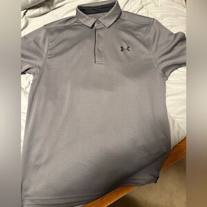 Under Armour Men's Charcoal Polo Shirt